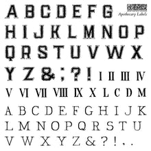 Load image into Gallery viewer, Apothacary Labels Decor Stamp™ by IOD (mini-stamps)-Iron Orchid Designs