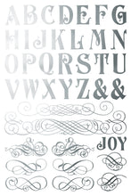 Load image into Gallery viewer, 2025 Holiday Figgy & Flourish Foil Transfer 8x12 Pad™