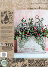 Load image into Gallery viewer, 2025 Holiday release - Holly & Pine 12x12 IOD Stamp™