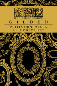NEW Petits Ornements IOD Foil Transfer 8x12 Pad™