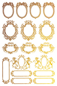NEW Petits Ornements IOD Foil Transfer 8x12 Pad™