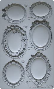 NEW Vintage Brooches 6x10 IOD Mould™