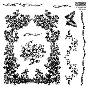 NEW Countryside Memoirs 6x6 IOD Stamp™