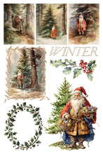 Load image into Gallery viewer, 2025 Holiday Winter Santa's Hollow IOD Transfer 8x12 Pad™
