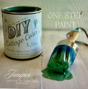 DIY Cottage Colors - Juniper |1 Step Paint Curated by Jami Ray Vintage - available in 8 oz & 16 oz.