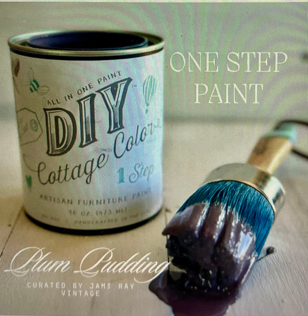 DIY Cottage Colors - Plum Pudding |1 Step Paint Curated by Jami Ray Vintage - available in 8 oz & 16 oz.