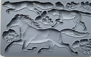 Horse & Hound Mould IOD™ Iron Orchid Designs