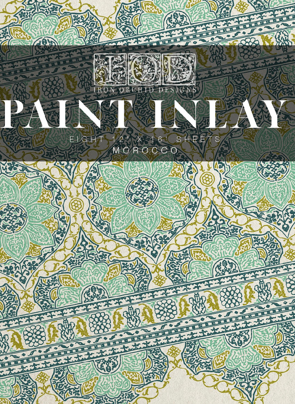 Morocco Paint Paint Inlay