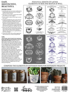Traditional Pots IOD™ Transfer Iron Orchid Designs