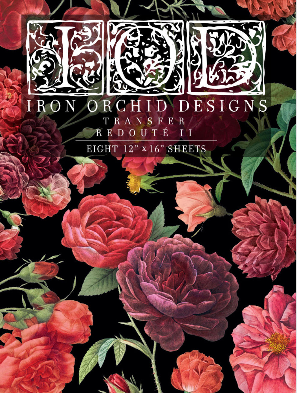 Redouté 2 IOD™ Transfers Iron Orchid Designs