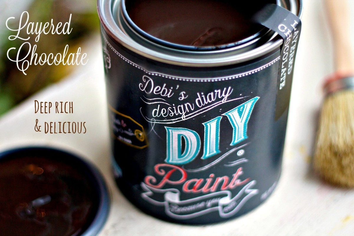 Layered Chocolate DIY Paint – the Sanctuary for the Vintage Soul